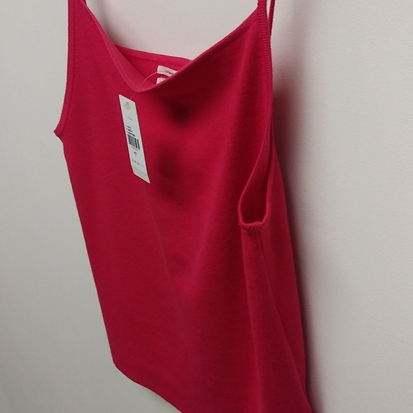 NWT Anthropologie Hot Pink Knit Tank Top - Picture 9 of 14